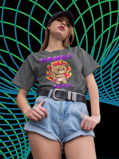 Hands Off!! - Unisex Bio-Baumwoll T-Shirt