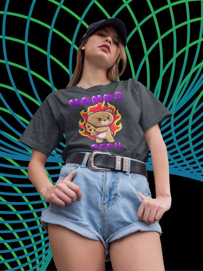 Hands Off!! - Unisex Bio-Baumwoll T-Shirt