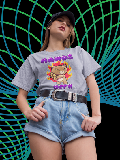 Hands Off!! - Unisex Bio-Baumwoll T-Shirt